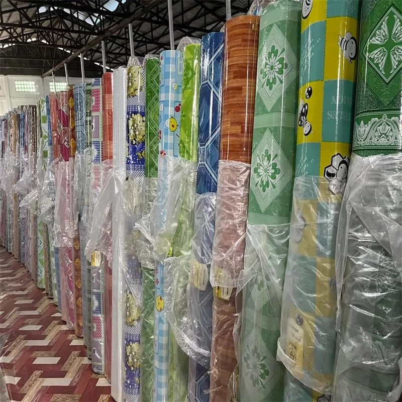 Floor Linoleum PVC Carpet Plastic Flooring Non Tear Pink Backing