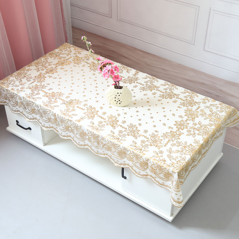 Iron Cover Clothes Table PVC Tablecloth For Washing Wedding Plastic Roll Waterproof Ramadan Wear Dining Vinyl Film Christmas