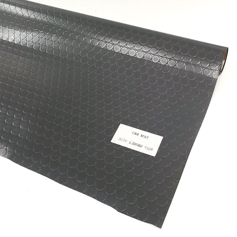 1.2mm x 1.83m x 25m Dark Grey Vinyl Embossed Truck Flooring Covering Roll