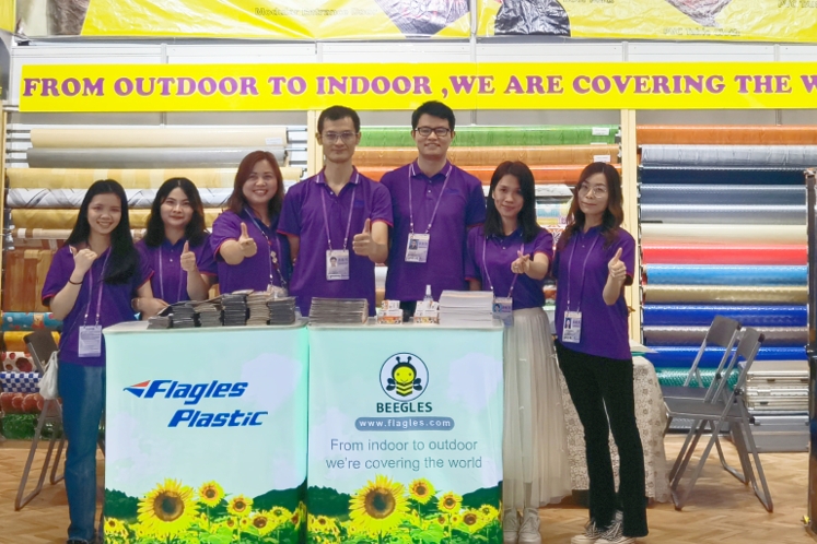 Flagles PVC flooring factory export support team