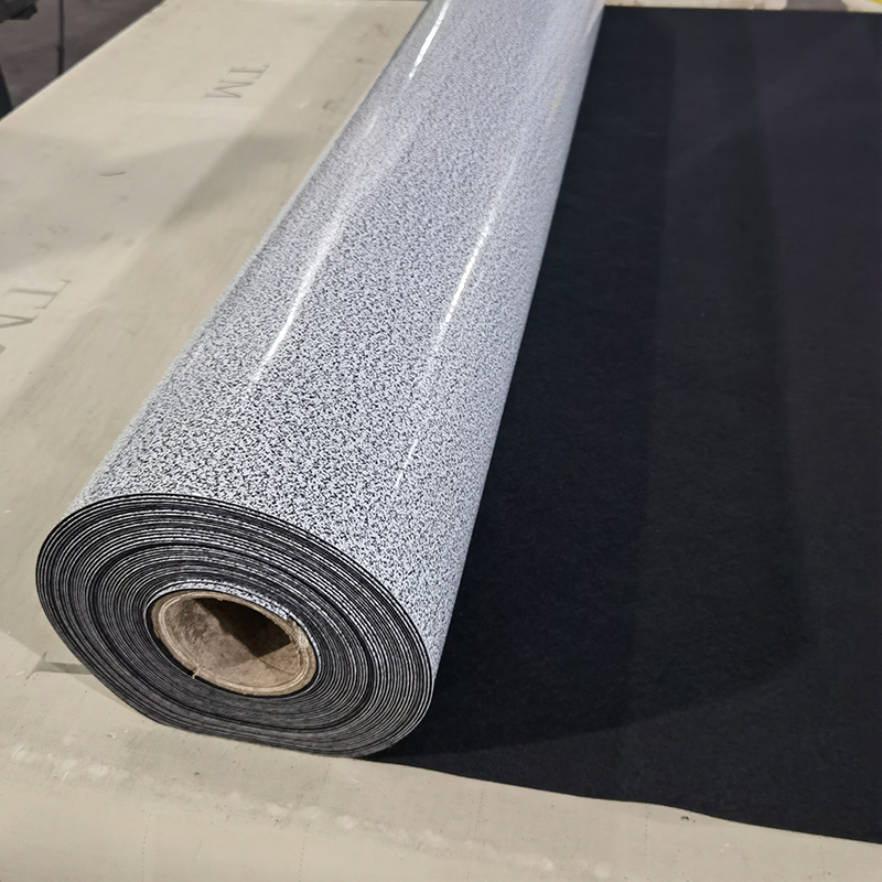 homogeneous PVC flooring roll guide for commercial project buyers