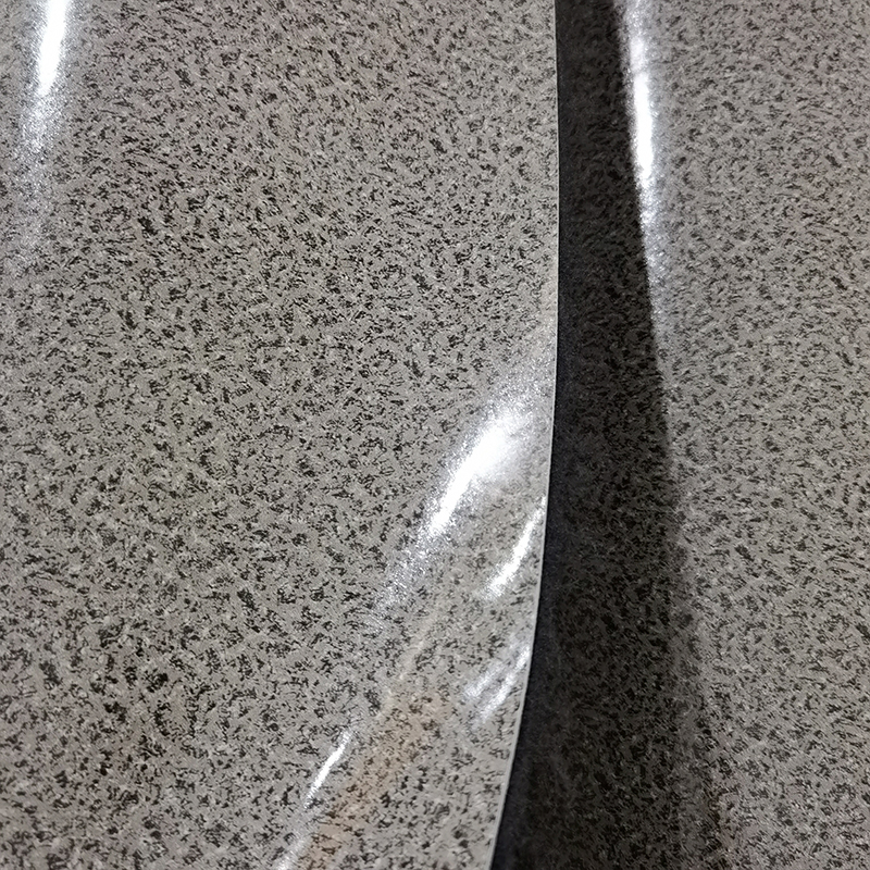 homogeneous PVC flooring roll surface and thickness detail 